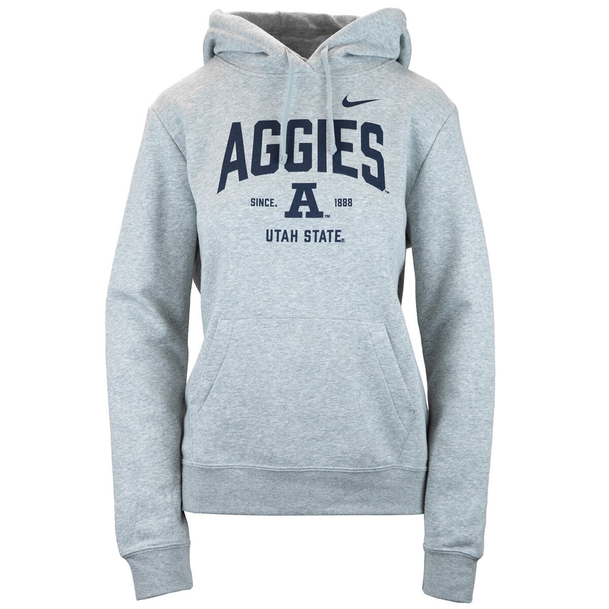 Women's Nike Utah State Aggies Hoodie gray